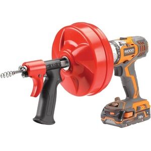 New RIDGID
POWER SPIN DRAIN CLEANER